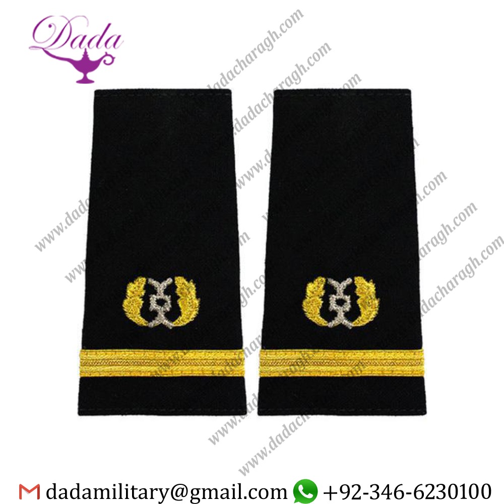 2219-1.jpg Uniform Epulette Us Navy Soft Shoulder Mark Ensign Ja Judge Advocate - Image 1
