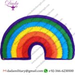 RAINBOW ARCH EMBROIDERED IRON ON OR SEW ON PATCH