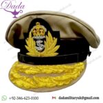 UK-ROYAL-NAVY-ADMIRAL-OFFICER-KHAKI-HAT-CAP