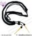 Aiguillette Black Silky with Golden Tag