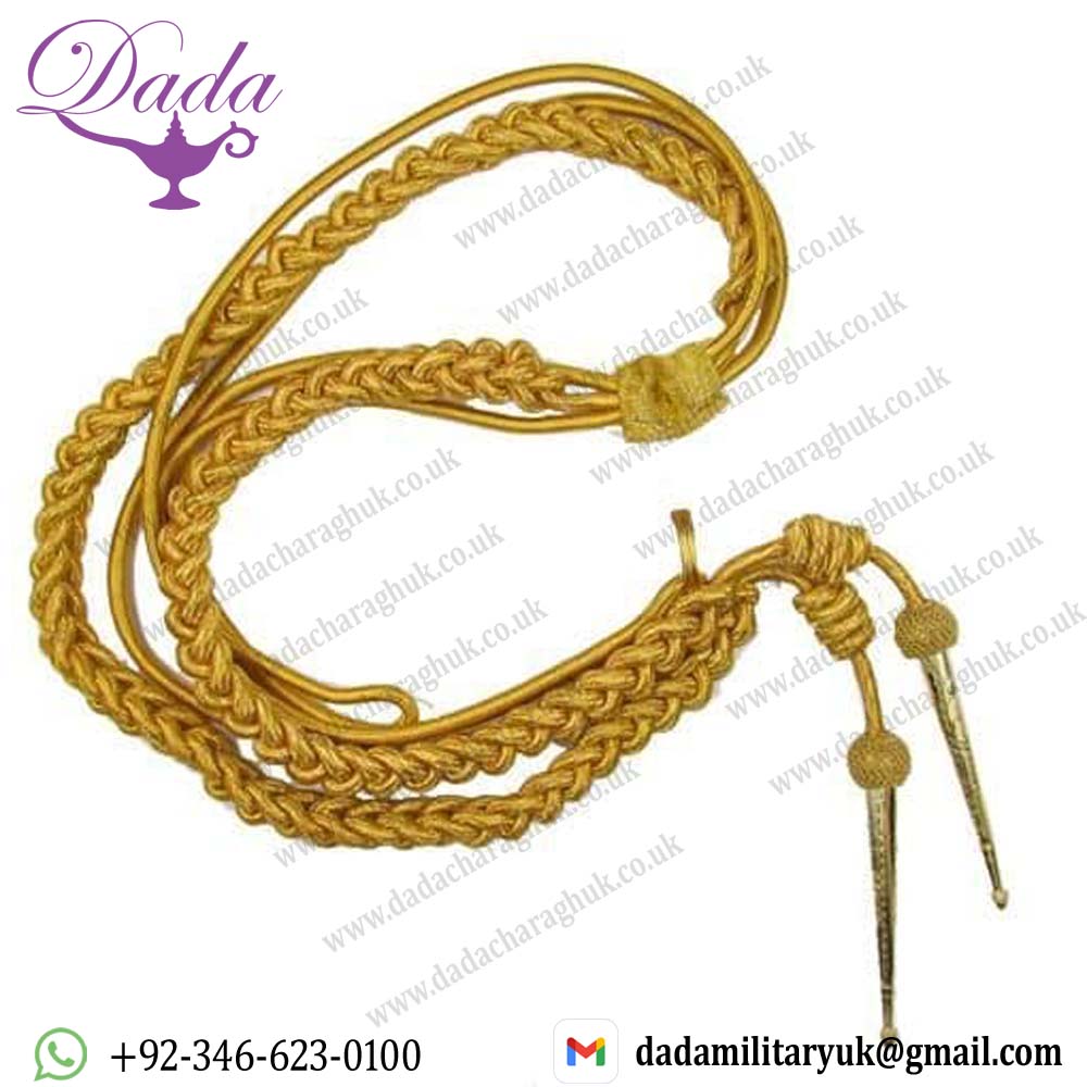 Aiguillette Gold Wire Cord Army Aiguillette Gold Wire Cord Army