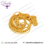 Aiguillette Gold With Scarlet Backed Shoulder Cords, Right Shoulder