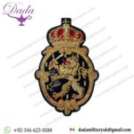 Coat of arms Crown and Lion Badge