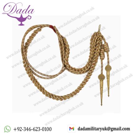 General officer's gold braid aiguillette