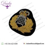 H.M. Customs And Excise Officer Embroidered Cap Badges