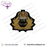 H.M. Customs And Excise Officers Embroidered Cap Badges