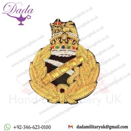 Handmade British Army General Officers Cap Badge Bullion Beret Insignia