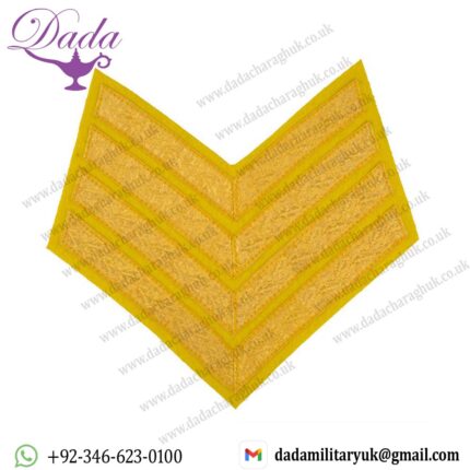 Bar chevron drum major scots dragoon guards service stripe