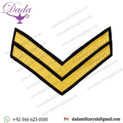 Bar chevrons corporal bands lace household division household cavalry machine manufactured service stripe household cavalry