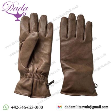 British Army Leather Combat Gloves MKII Brown