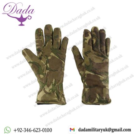 British Army Leather Combat Gloves MKII MTP