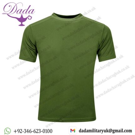 British Army PCS Combat T-Shirt Anti-Static Military Green