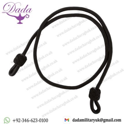 British Military RAF Army Navy Black Single Cord Lanyard