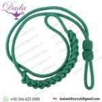 British Military RAF Army Navy Emerald Green Plaited Lanyard