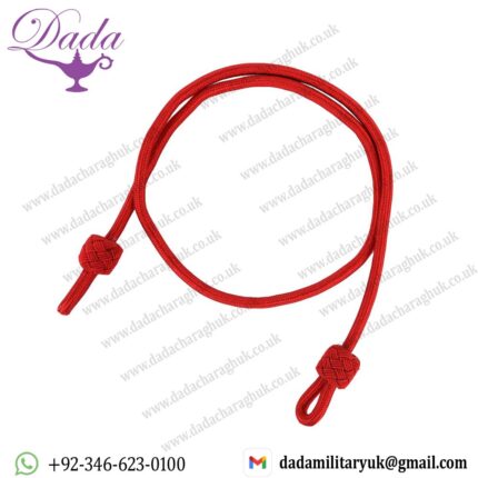 British Military RAF Army Navy Red Single Cord Lanyard