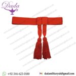 British UK Army Sash Waist Belt Red Waist Sash
