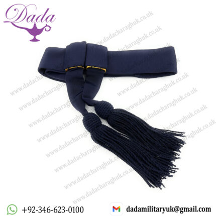 British UK Sash Waist Belt Navy Blue Police Army Waist Sash
