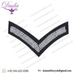 Chevron Lance Corporal Stripes Army Military SNCO Rank White 1 Bar
