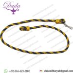 Lanyard RLC Royal Logistic Corps Dark Blue Yellow-Gold With Clip