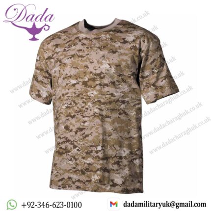 Military T-Shirt Digital Desert Camouflage