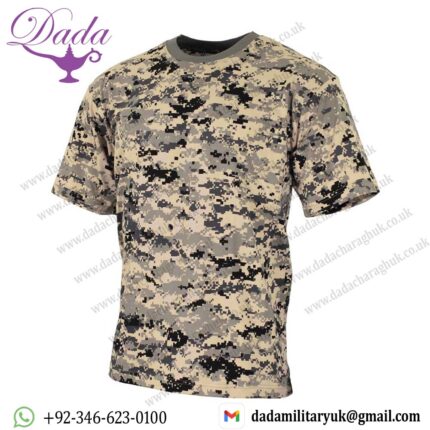 Military T-Shirt Digital Urban Camouflage