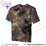 Military T-Shirt Flecktarn Camouflage