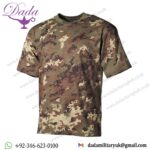 Military T-Shirt Vegetato Camouflage