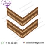 Original British Army Rank Stripe Chevron Pair - Corporal