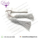 Sash Waist Belt White with White Tassels Police British UK Band sash