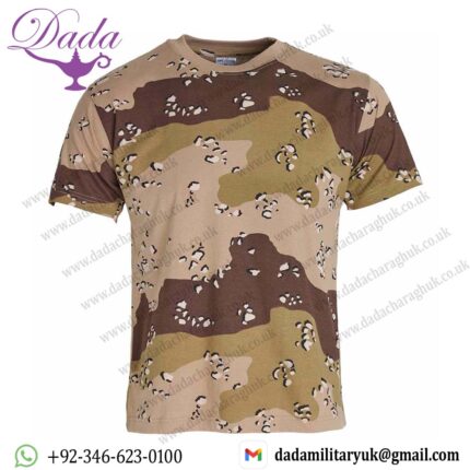 Tactical and Military US Army Choc Chip Desert Camo T-Shirt