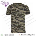 Tactical and Military US Army Tiger Stripe Jungle Camo T-Shirt