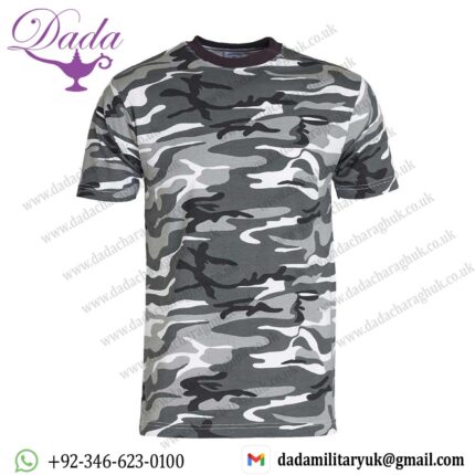 Tactical and Military US Army Urban Camouflage T-Shirt