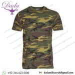 Tactical and Military US Woodland Camouflage T-Shirt