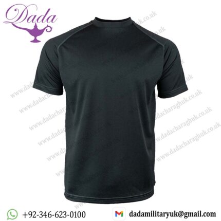 UK Police Mesh Tech T-Shirt Black