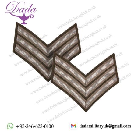 WW2 British Rank Stripes - Sergeant