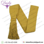 Wool Sash Yellow shoulder Sash British UK